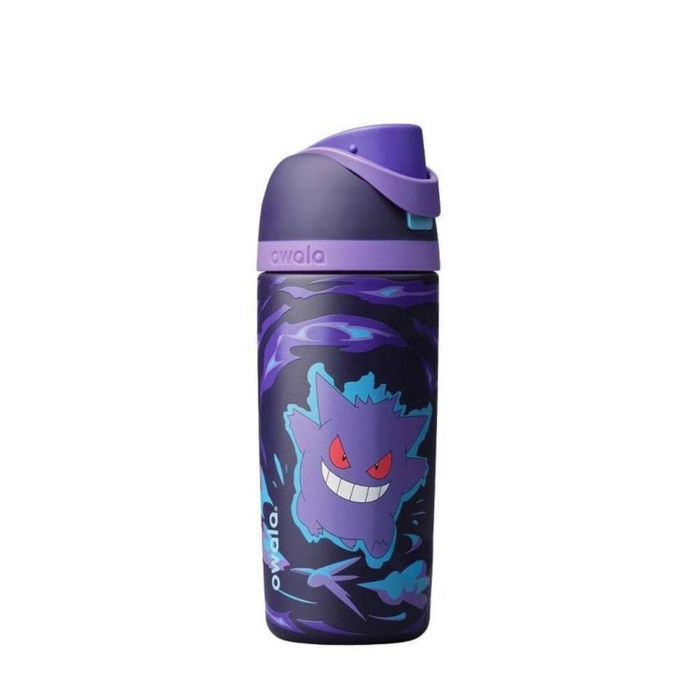 Pokemom x Owala Collab FreeSip Stainless Steel *Gengar In The Shadows*